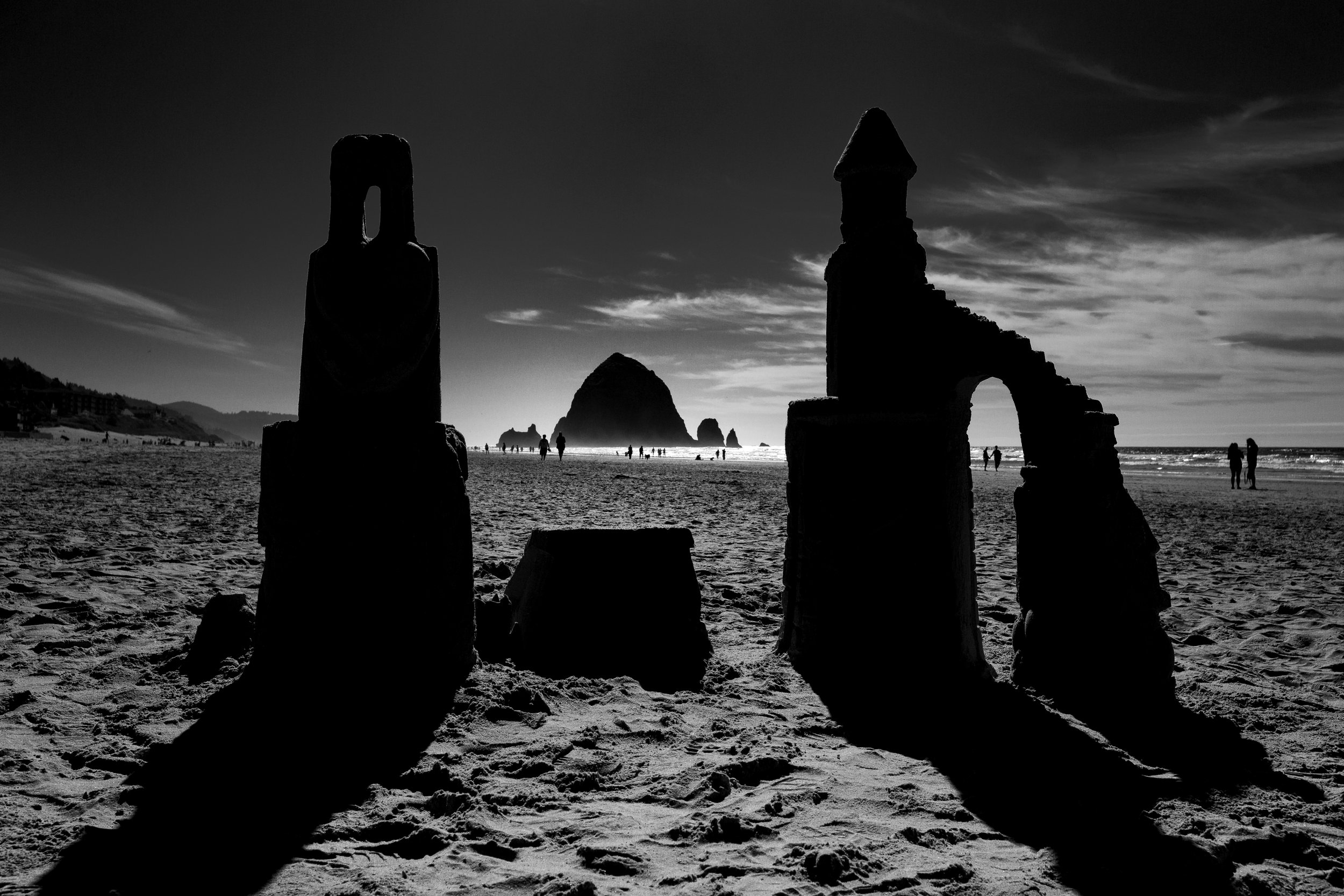 Sandcastle on Canon Beach, Oregon
