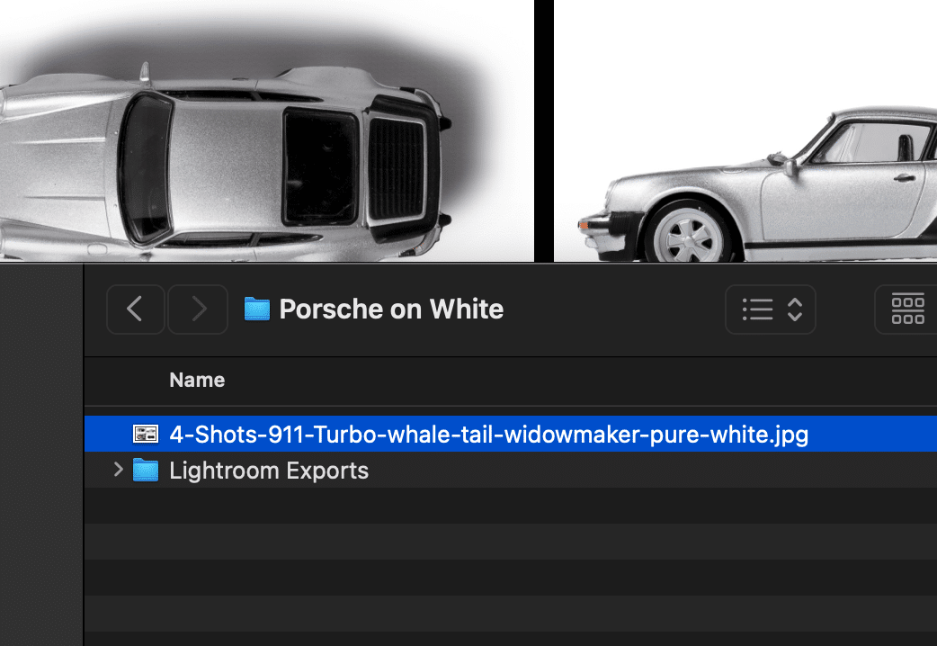 Metadata-file-name-for-porsche-on-white-example