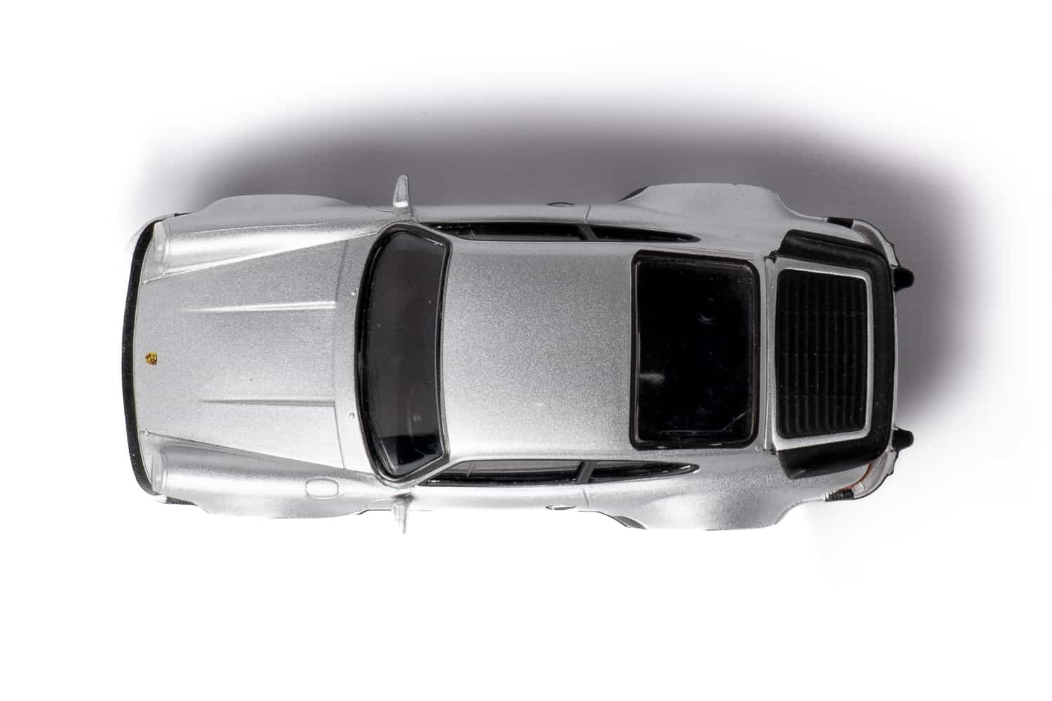 Top View of Porsche 911 Turbo White Background for Amazon Listing